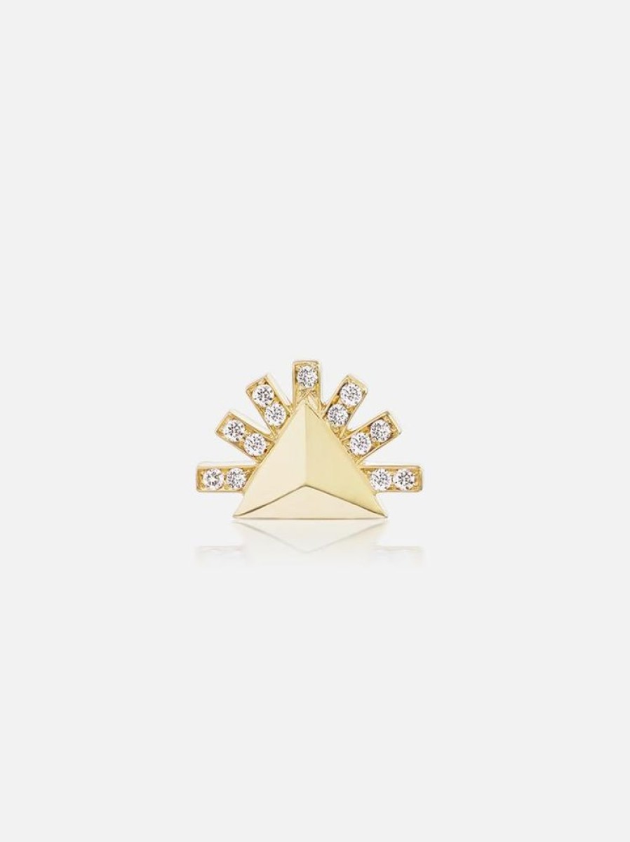 Jewelry Harwell Godfrey | Sunburst Stud Earring Single