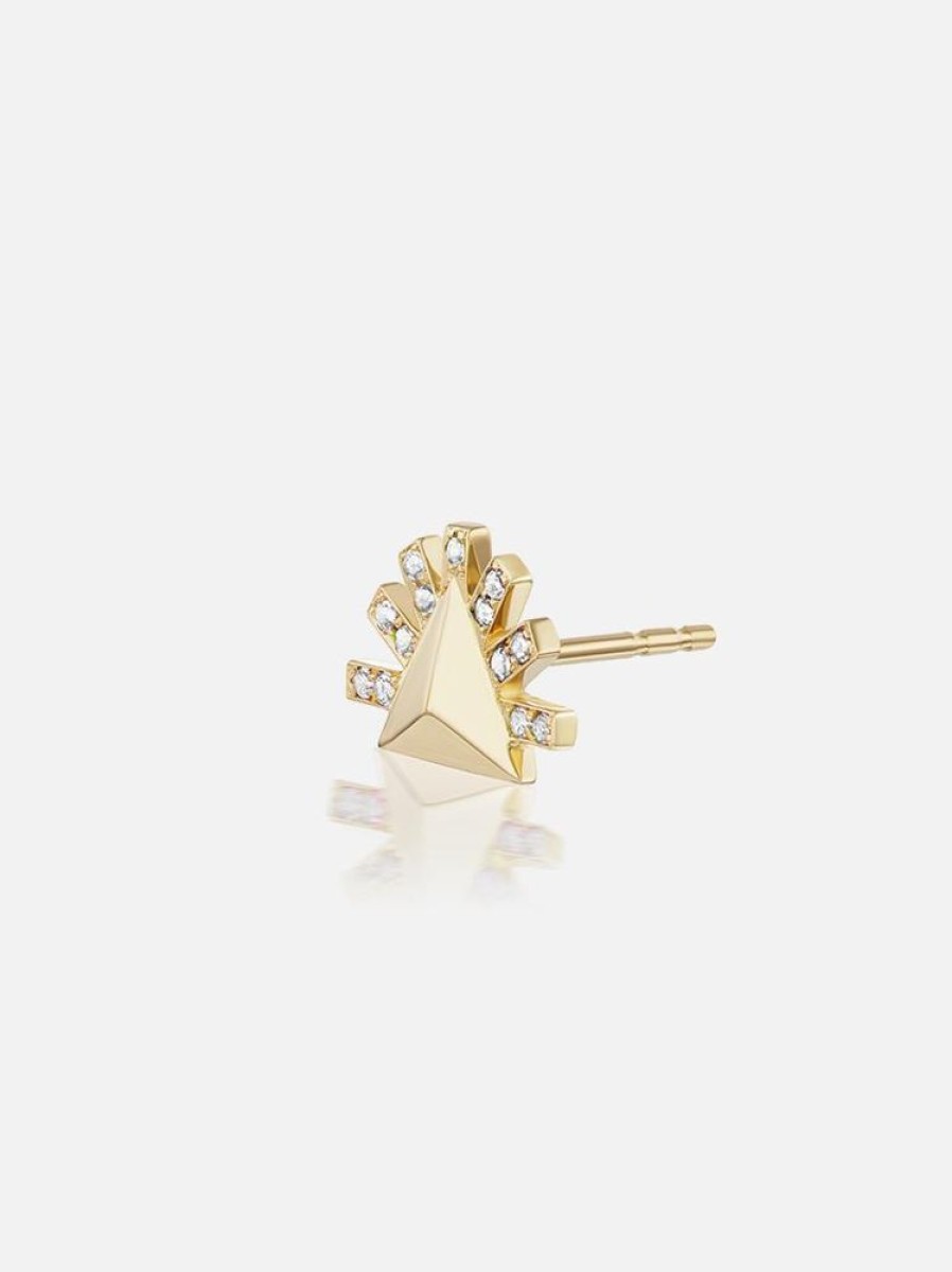 Jewelry Harwell Godfrey | Sunburst Stud Earring Single