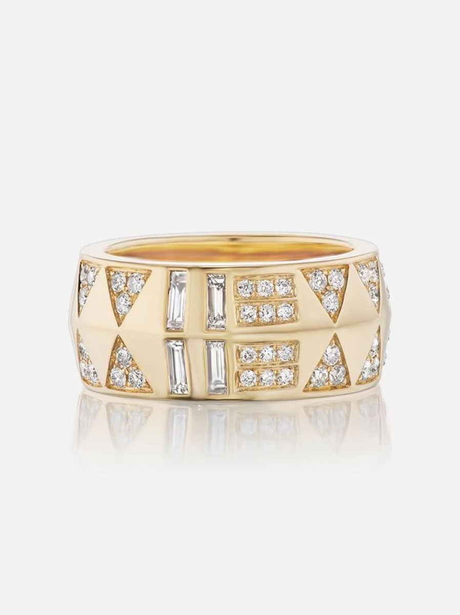 Jewelry Harwell Godfrey | Diamond Juju Knife Edge Cigar Band