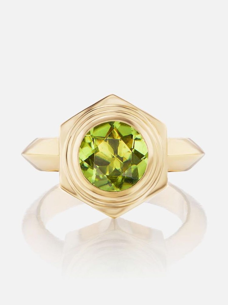 Jewelry Harwell Godfrey | Hexed Peridot Ring