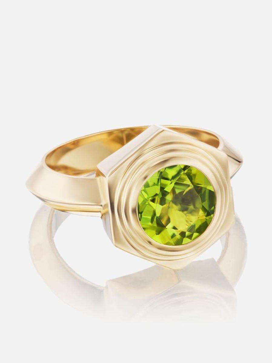 Jewelry Harwell Godfrey | Hexed Peridot Ring