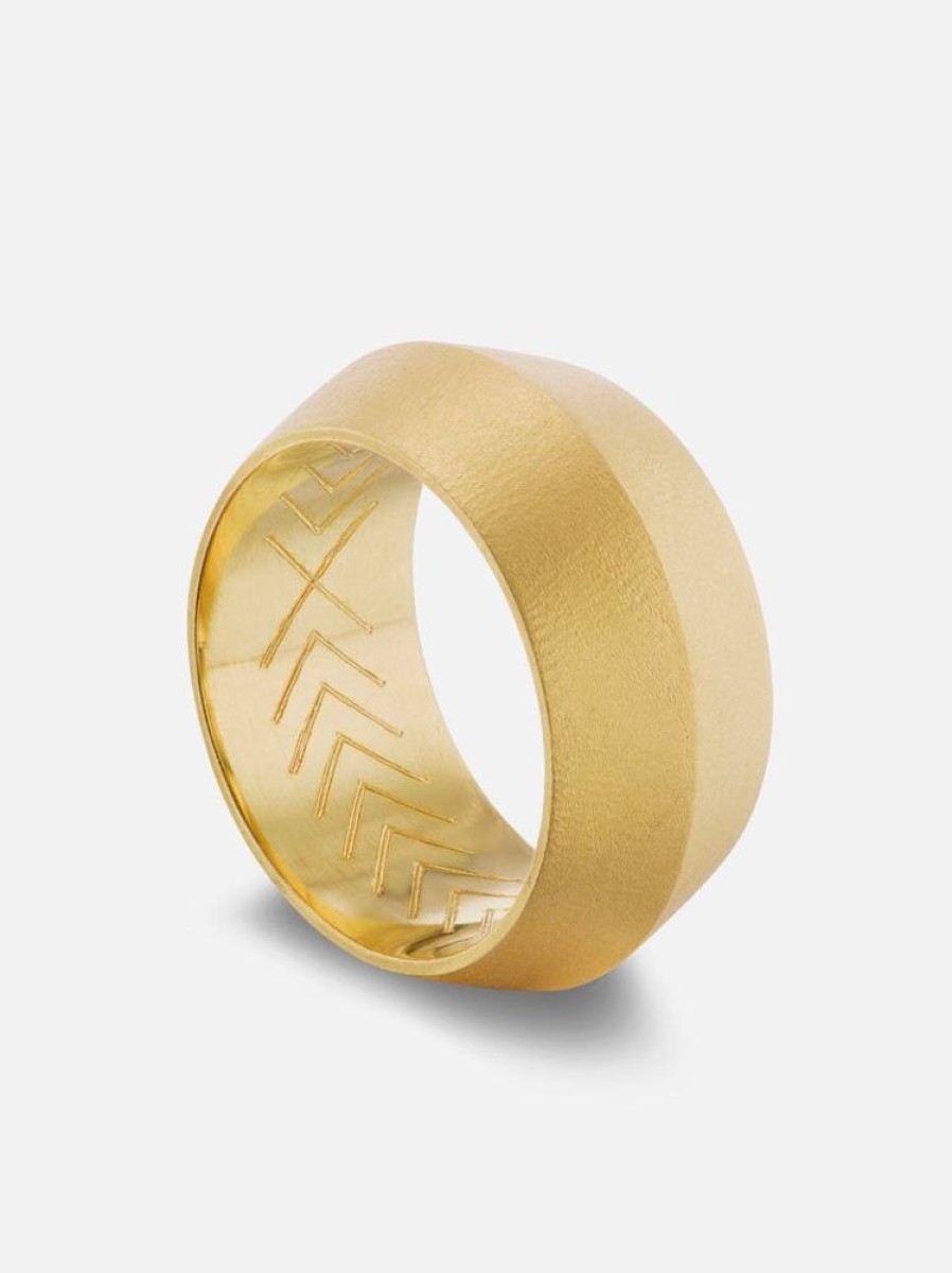 Jewelry Harwell Godfrey | 22K Gold Knife Edge Cigar Band