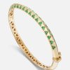 Jewelry Harwell Godfrey | Knife Edge Emerald Bangle