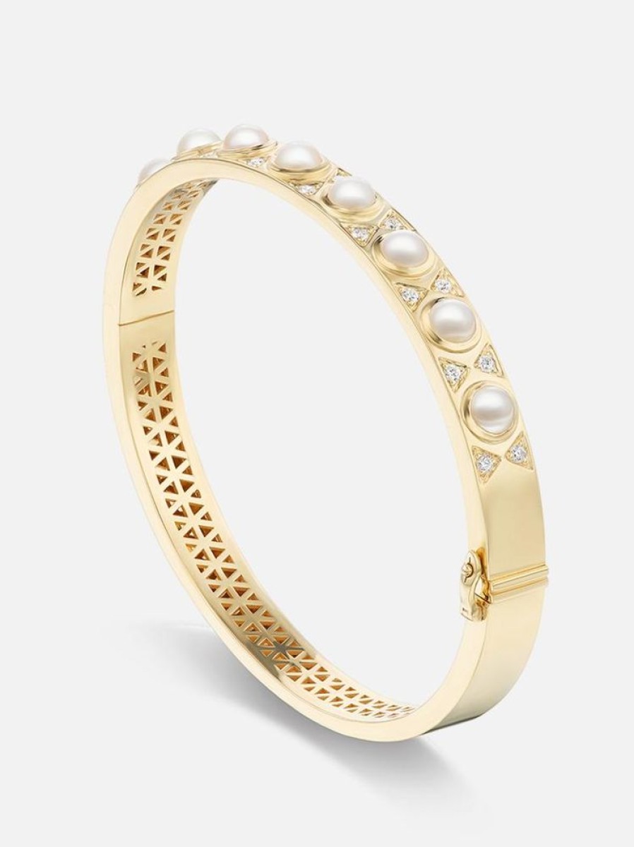 Jewelry Harwell Godfrey | Pearl Cabochon Bangle